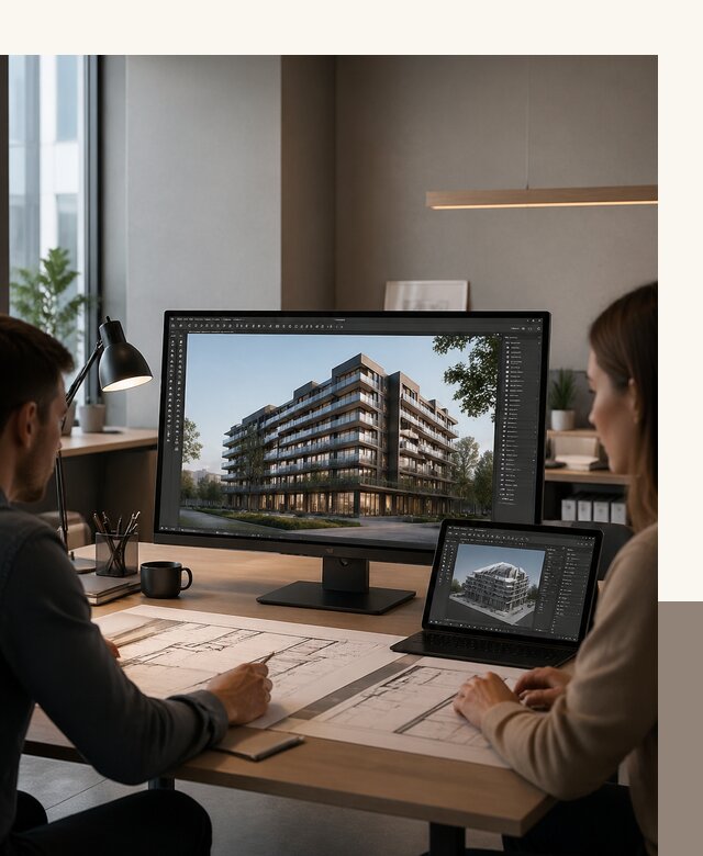 3D визуализация архитектуры и объектов строительства в Уссурийске